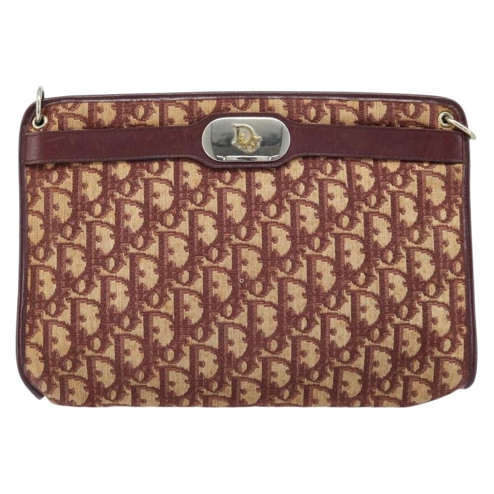 Christian Dior Trotter shoulder Canvas